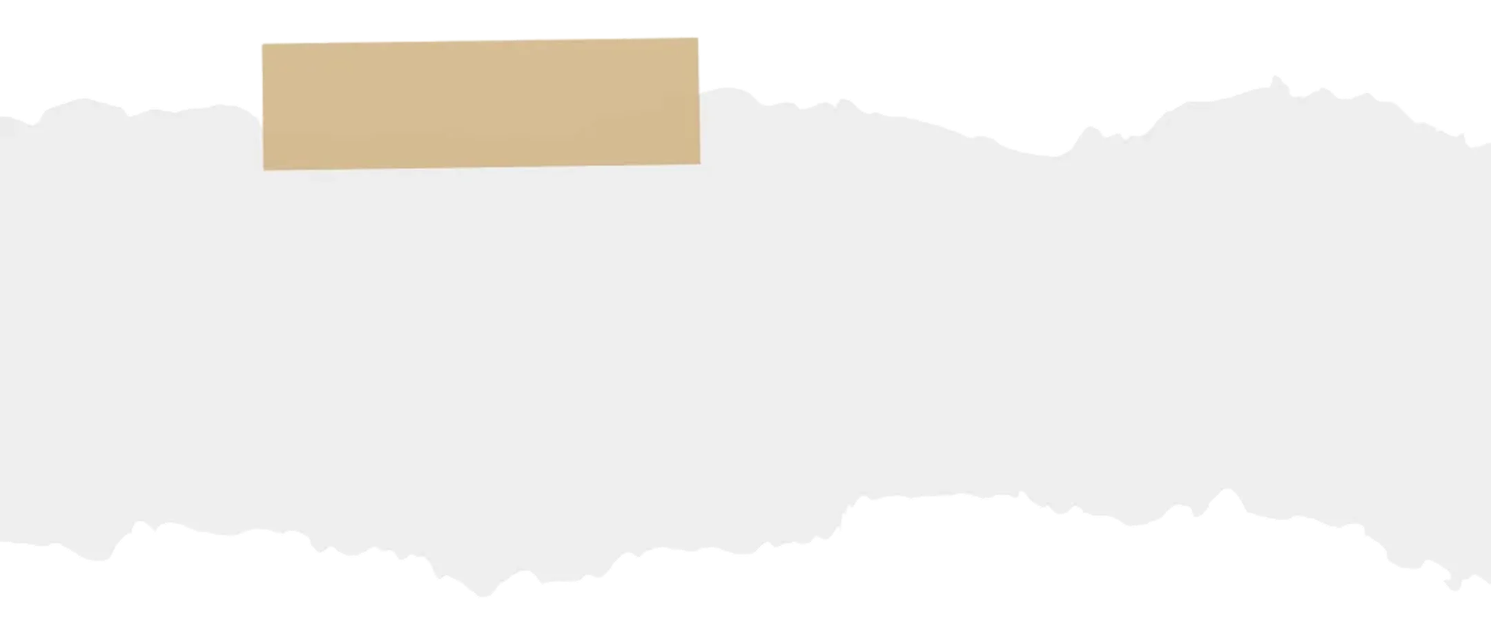 Ripped paper note